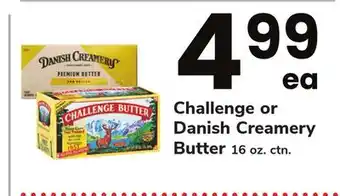 ACME Challenge or danish creamery butter offer