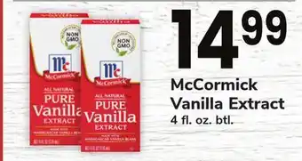 ACME Mccormick vanilla extract offer