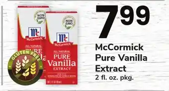 ACME Mccormick pure vanilla extract offer