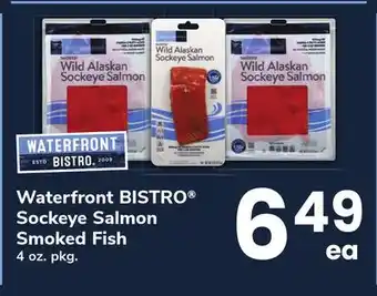 ACME Waterfront bistro sockeye salmon smoked fish offer