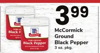 ACME Mccormick ground black pepper offer