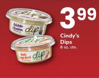 ACME Cindy's dips offer