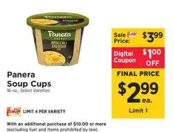 ShopRite Soup cups offer