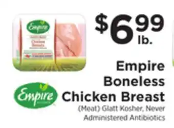 ShopRite Boneless chicken breast offer
