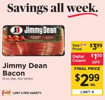 ShopRite Bacon offer