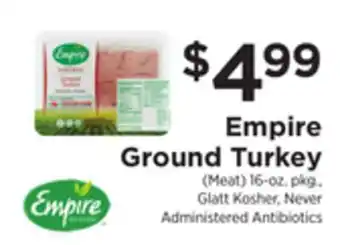 ShopRite Ground turkey offer