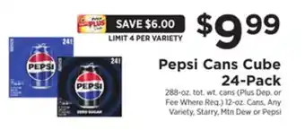 ShopRite Cans cube 24-pack offer