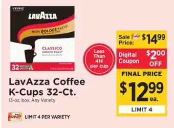 ShopRite Coffee k-cups 32-ct offer