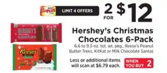 ShopRite Christmas chocolates 6-pack offer