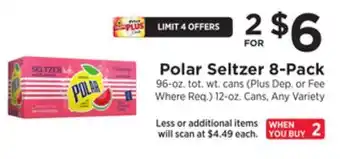 ShopRite Seltzer 8-pack offer