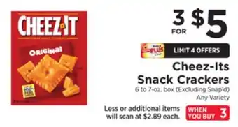 ShopRite Snack crackers offer