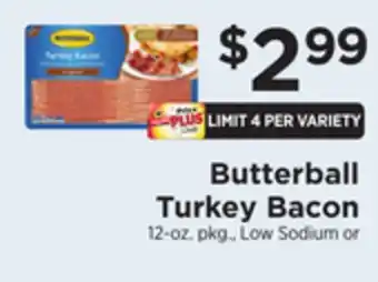 ShopRite Turkey bacon offer