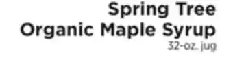 ShopRite Organic maple syrup offer