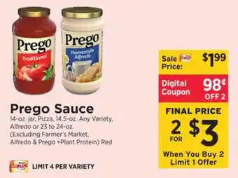 ShopRite Sauce offer