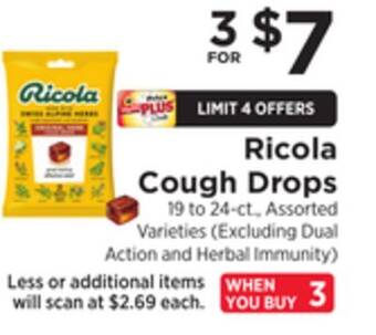 ShopRite Cough drops offer