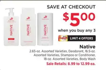 ShopRite Native offer