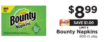 ShopRite Napkins offer