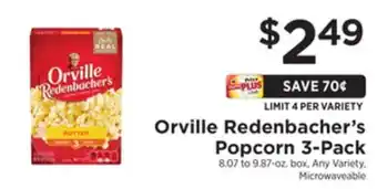 ShopRite Popcorn 3-pack offer