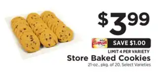 ShopRite Store baked cookies offer