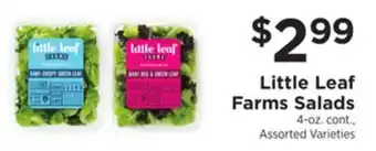 ShopRite Farms salads offer