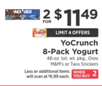 ShopRite 8-pack yogurt offer