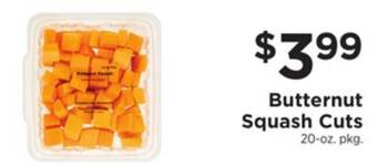 ShopRite Butternut squash cuts offer