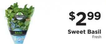 ShopRite Sweet basil offer