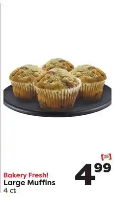 Weis Markets Large muffins offer