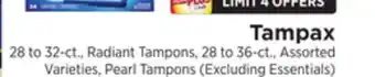 ShopRite Tampax offer