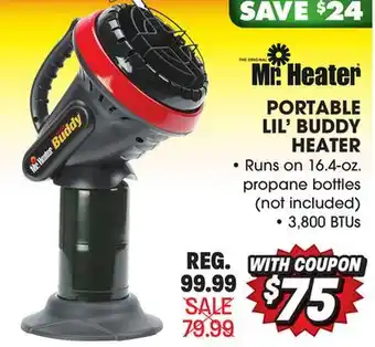 Big 5 Mr. heater portable little buddy heater offer