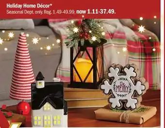 Meijer Holiday home décor offer