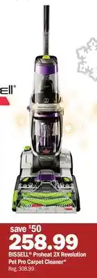 Meijer Bissell proheat 2x revolution pet pro carpet cleaner offer