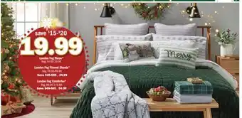 Meijer London fog throw offer