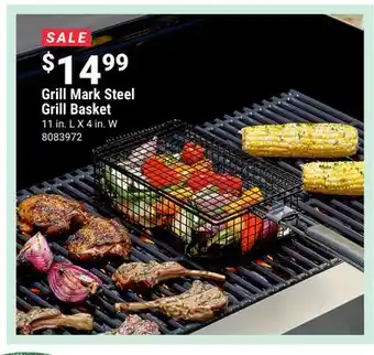 Ace Hardware Grill mark steel grill basket offer