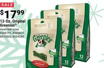 Ace Hardware 12-oz. original greenies offer