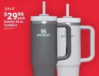 Ace Hardware Stanley 30 oz. tumblers offer