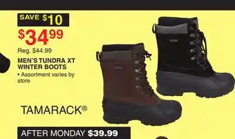 Dunham's Sports Tamarack men's tundra xt winter boots offer