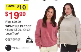 Dunham's Sports Women's fleece offer