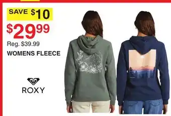 Dunham's Sports Roxy womens fleece offer