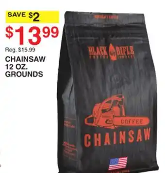 Dunham's Sports Chainsaw 12 oz. grounds offer