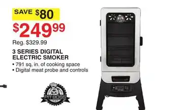 Dunham's Sports Pitboss 3 series digital electric smoker offer