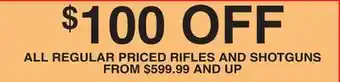 Dunham's Sports All regular priced rifles and shotguns offer