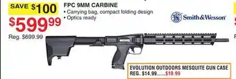 Dunham's Sports Smith & wesson fpc 9mm carbine offer