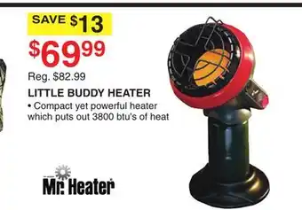 Dunham's Sports Mr. heater little buddy heater offer