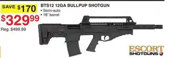 Dunham's Sports Escort bts12 12ga bullpup shotgun offer