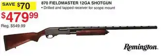 Dunham's Sports Remington 870 fieldmaster 12ga shotgun offer