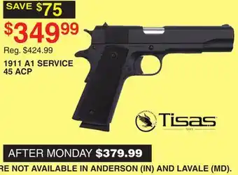 Dunham's Sports Tisas 1911 a1 service 45 acp offer