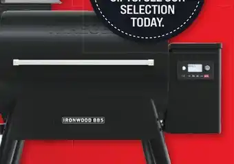 Ace Hardware Traeger ironwood series 885 wood pellet grill offer