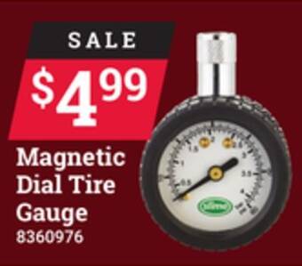 Ace Hardware Magnetic dial tire gauge offer