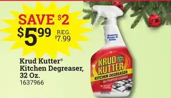 Ace Hardware Krud kutter kitchen degreaser, 32 oz offer